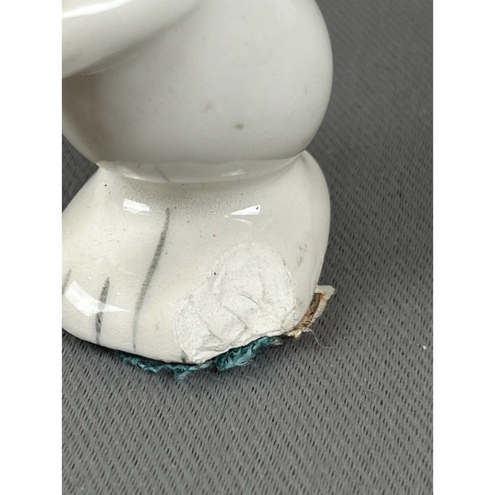 Vintage Peanuts Snoopy USA‎ Flag Ceramic Ornament Patriotic Syndicate Christmas - Picture 2 of 12